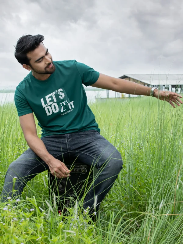 Foreign Printed T-Shirt lj