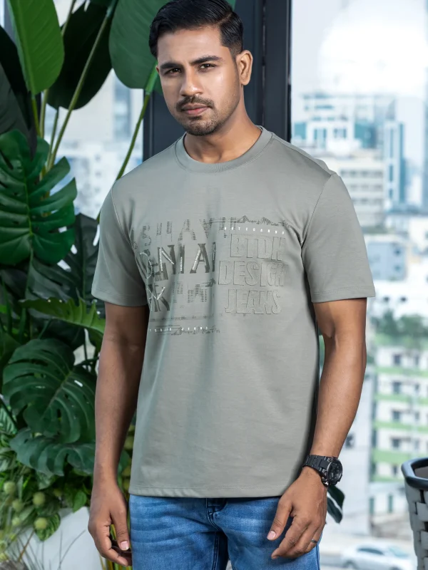 Foreign Printed T-Shirt cd