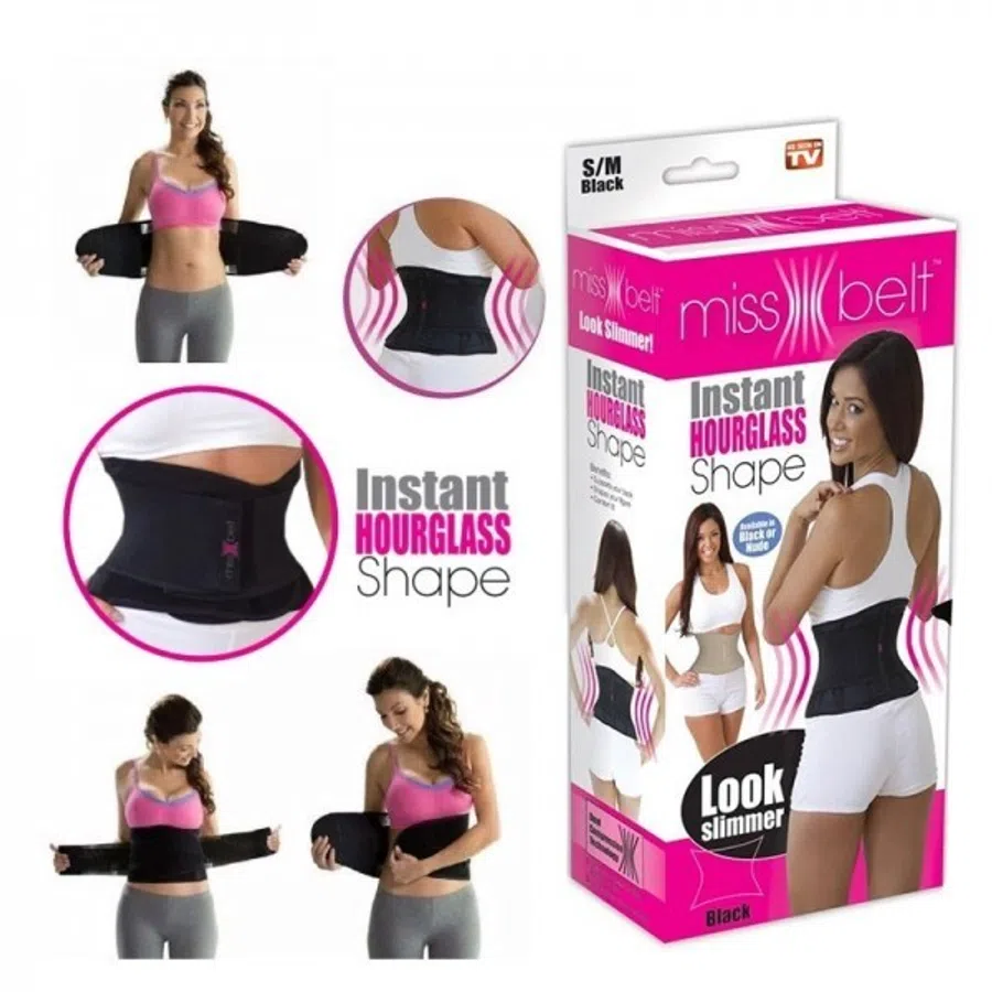 SLIMMING BELT MISS BELT WAIST INSTANT HOURGLASS SHAPE