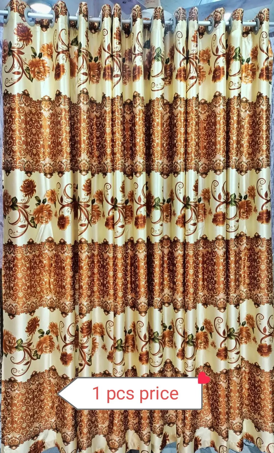 Chinese Synthetic Curtain for Door and Windows, Porda ( parda) -( 4 kuchi -1pis)